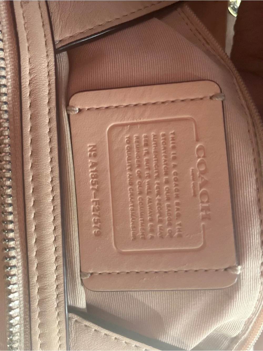 Coach shoulder bag